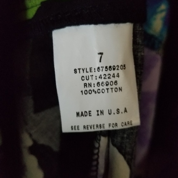 Cute, Flowy Floral Skirt Size 7 EUC - Picture 6 of 6